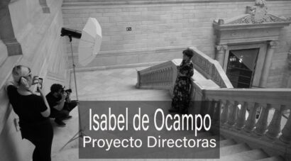 Making of sesión de fotos a la directora de cine Isabel de Ocampo